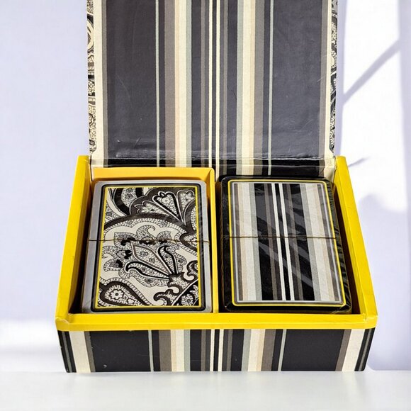 Waverly Double Deck Sealed Playing Card Set in Box Creative Papers C.R. Gibson - Picture 12 of 16